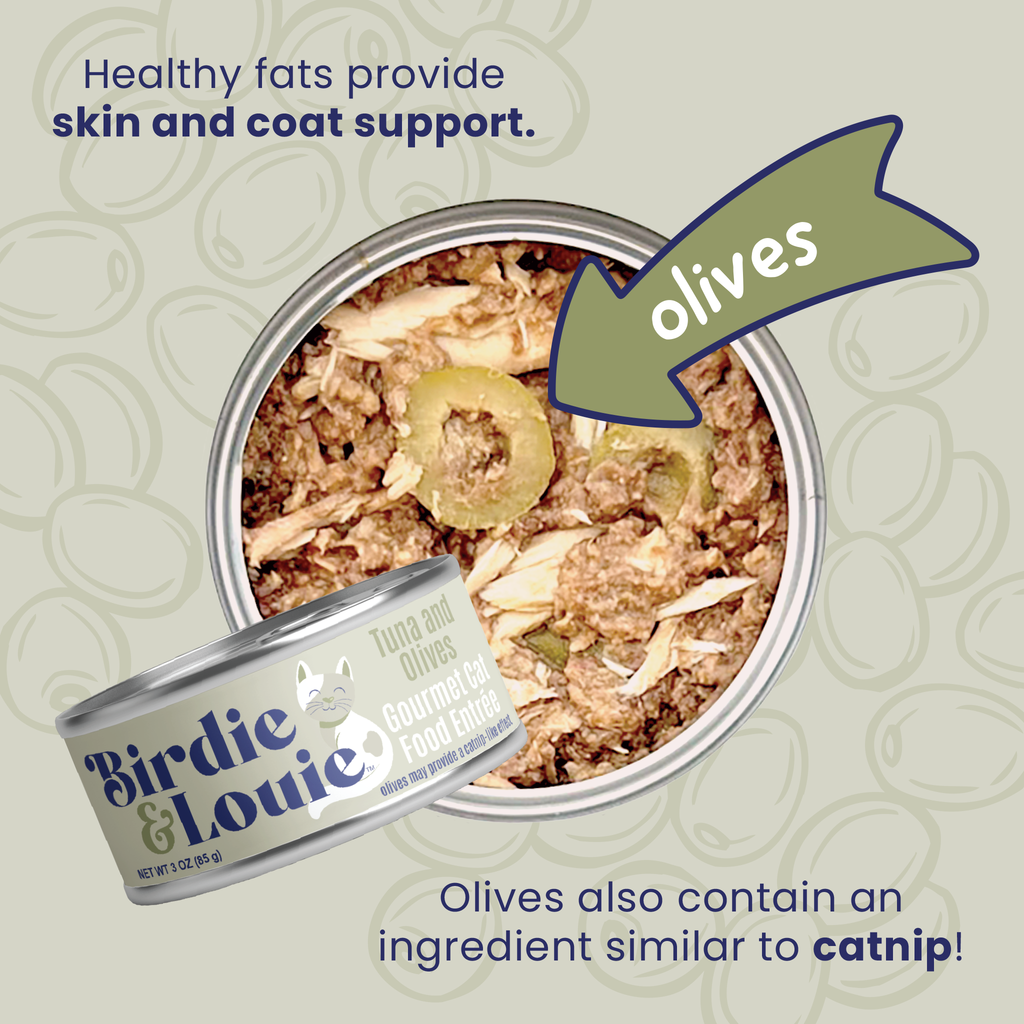 Tuna & Olives Wet Cat Food