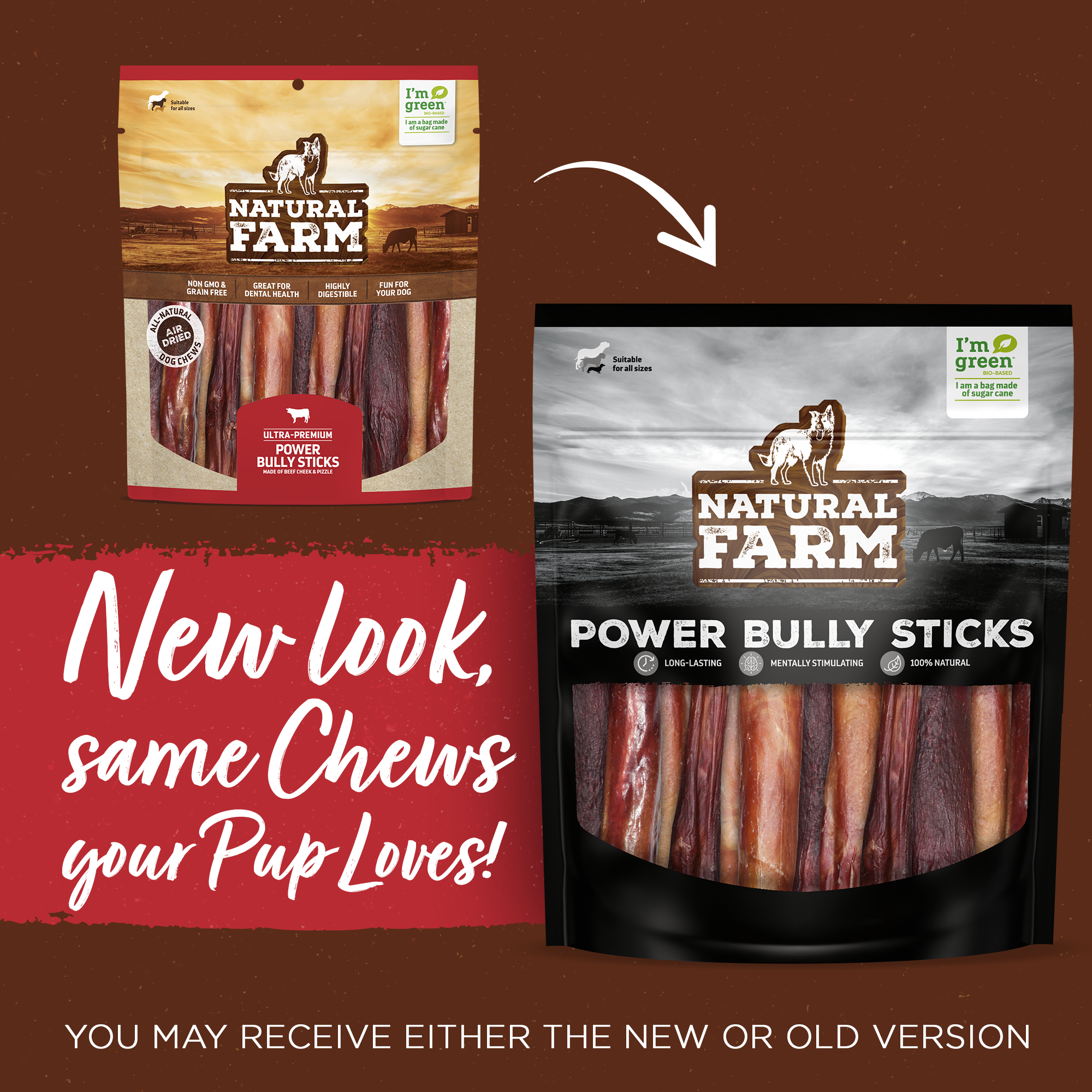 6 Inch Power Bully Sticks Natural Farm Shop Bully Sticks