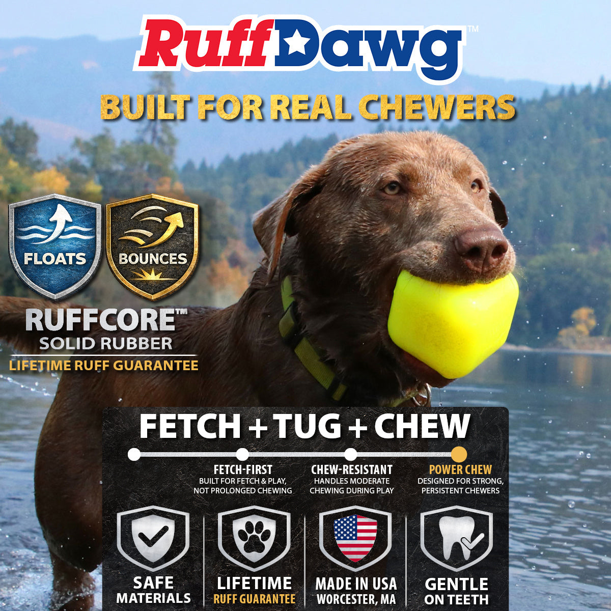 Floating Rubber Cube Dog Toy product image 3