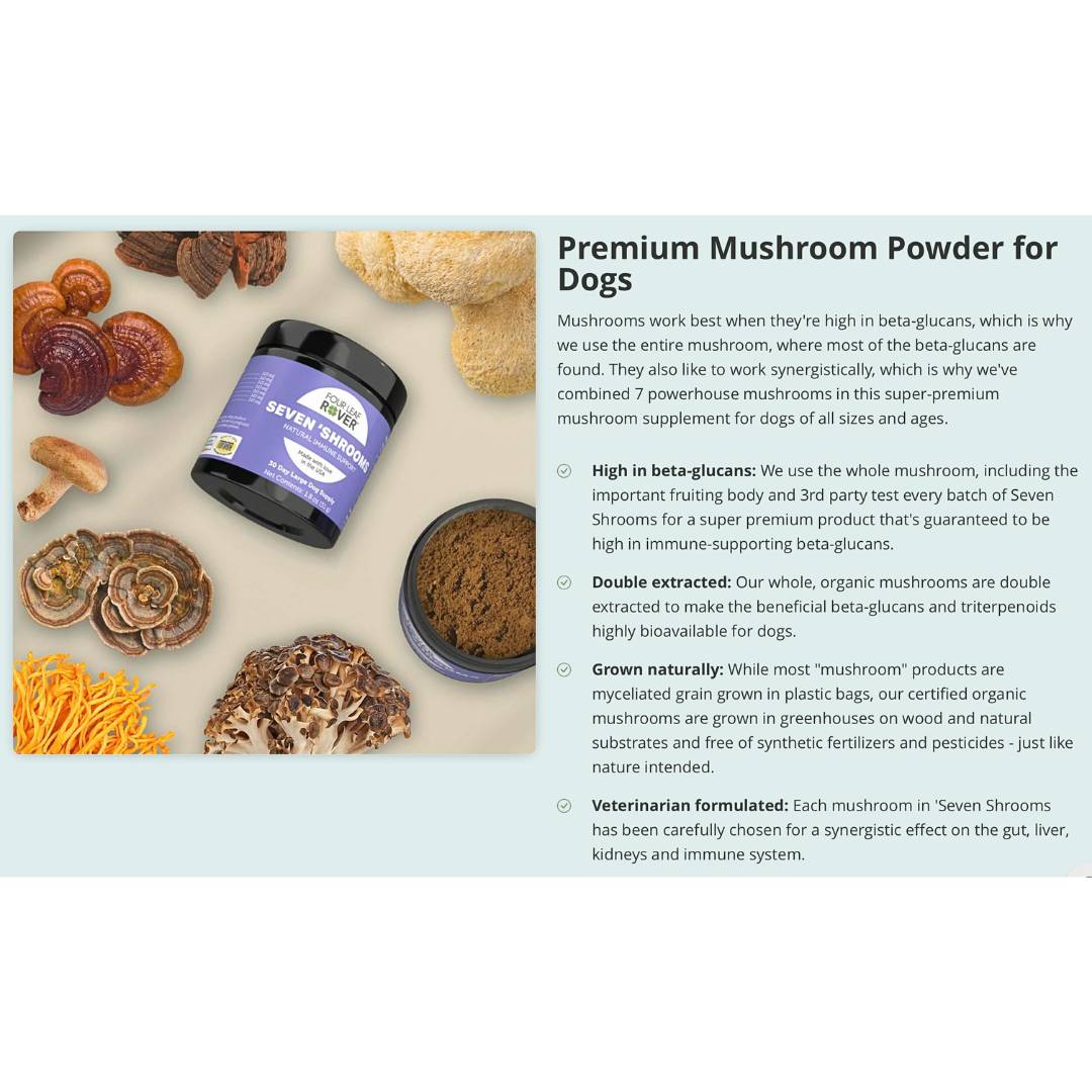 Dog Mushroom Supplement product image 21
