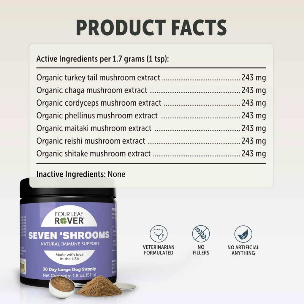 Dog Mushroom Supplement product image 23