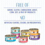 Weruva’s The Suppertime Sweepstakes canned food delivers high-quality protein to support your pet’s nutrition.
