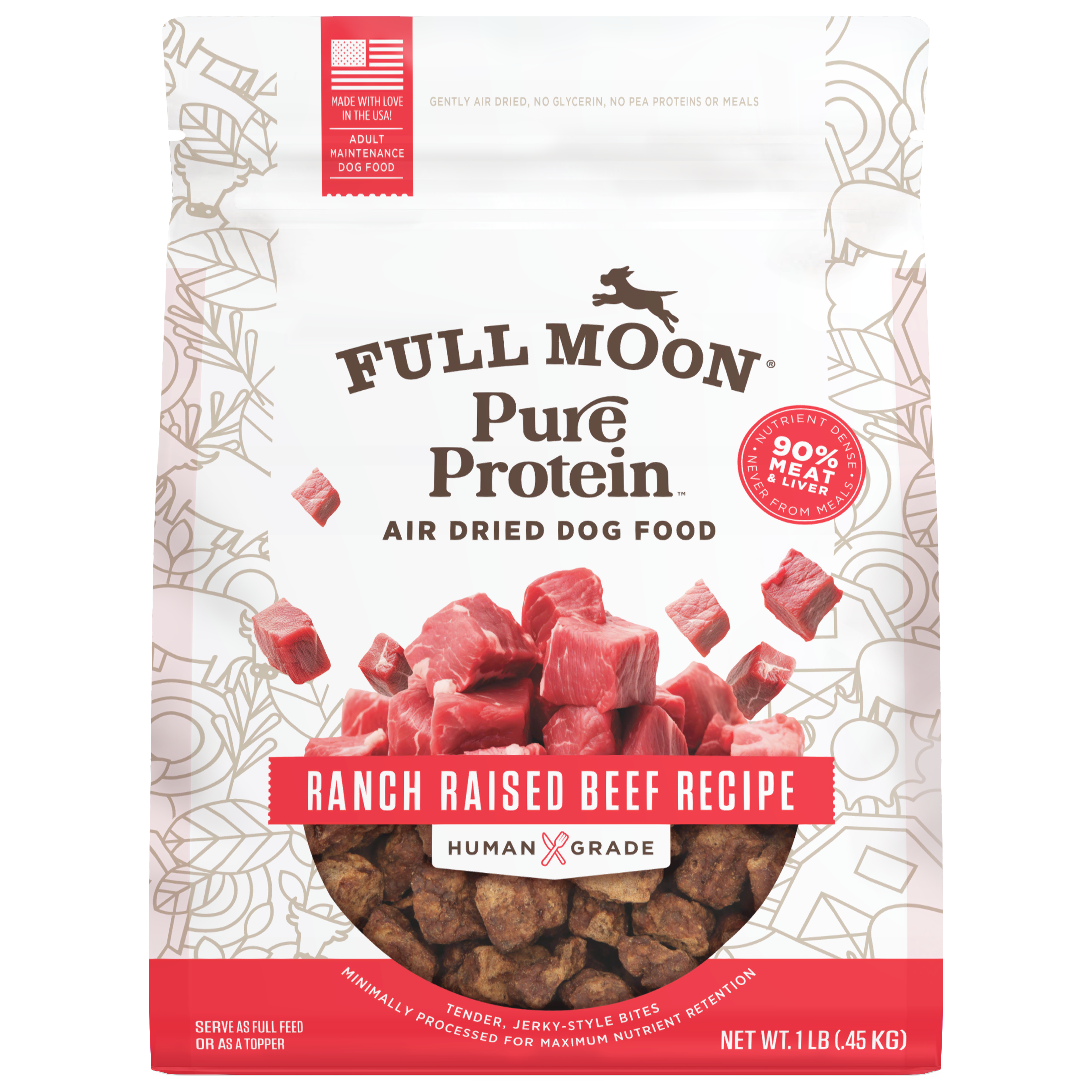 Air-Dried Beef Dog Food product image 1