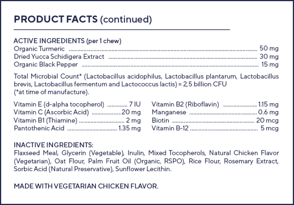 Daily Dog Multivitamin and Probiotic Chews product image 3