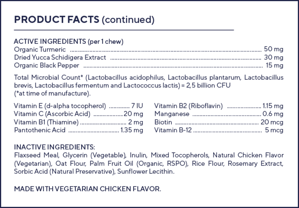 Daily Dog Multivitamin and Probiotic Chews product image 3