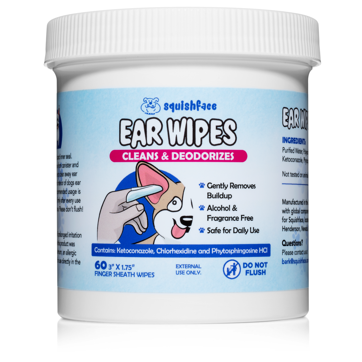 Dog Ear Cleaner Finger Wipes product image 1