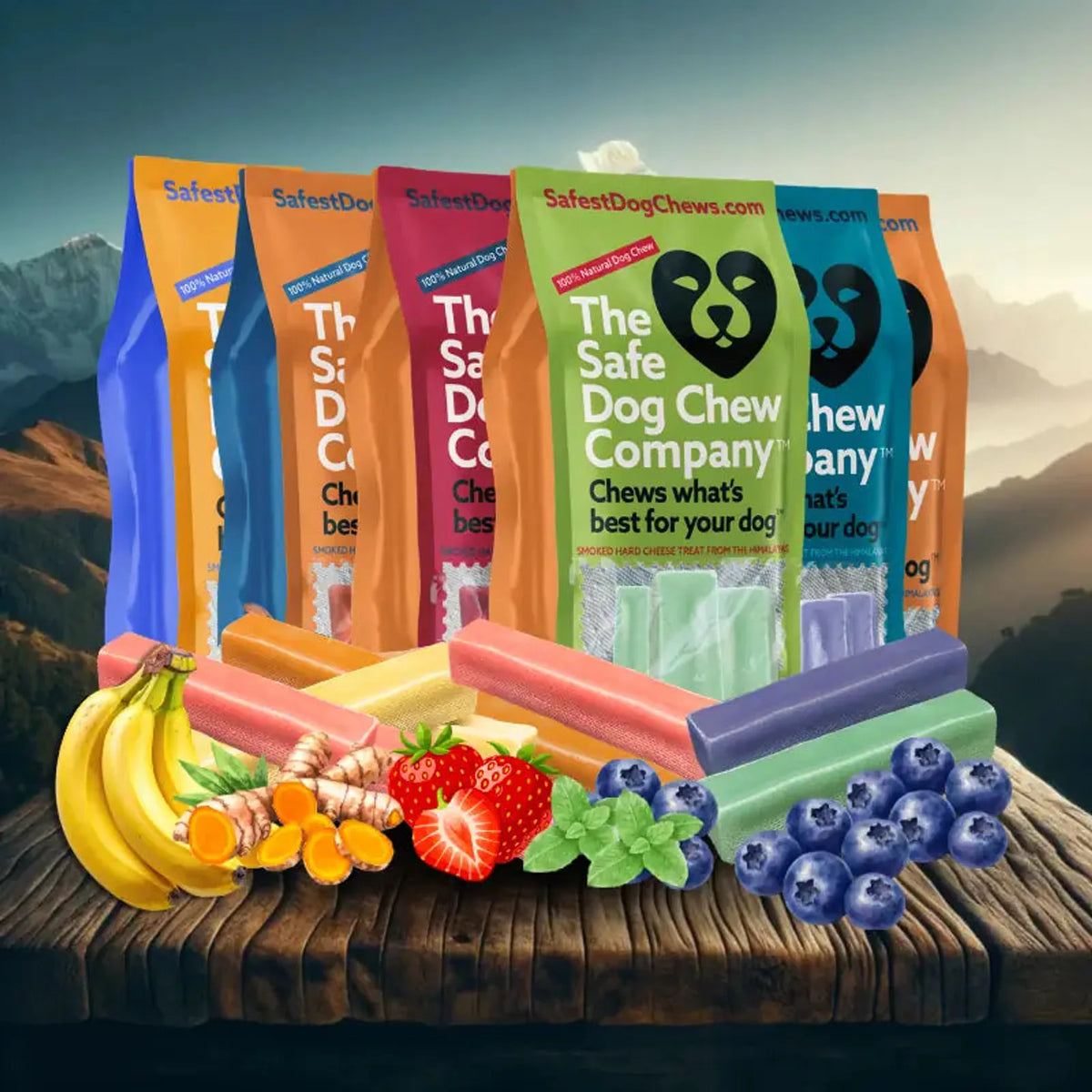 Flavored Himalayan Yak Dog Chews product image 1