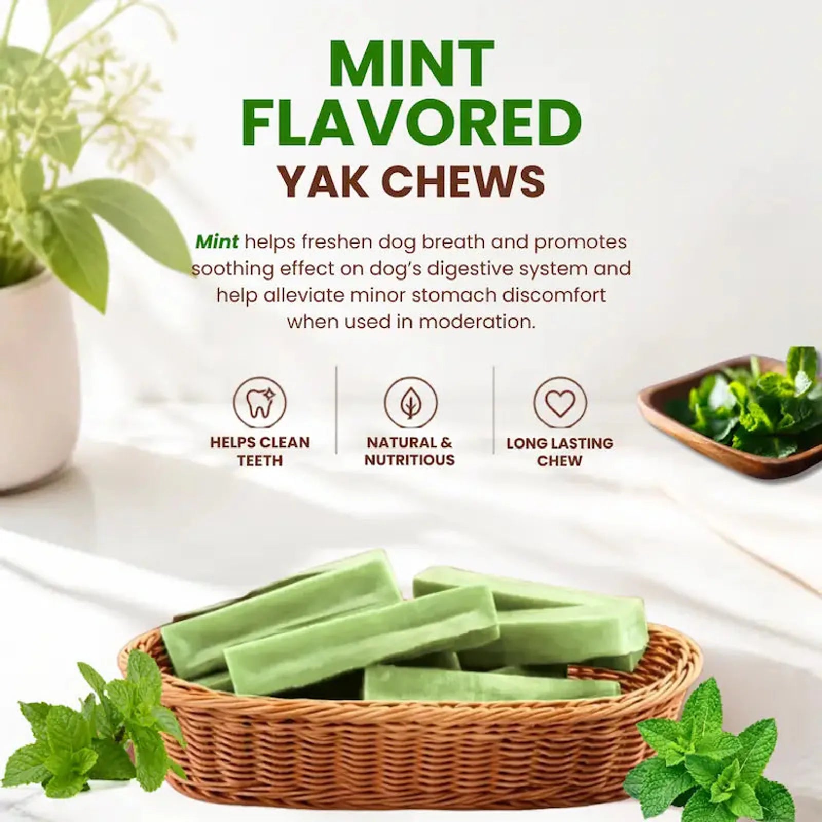 Flavored Himalayan Yak Dog Chews product image 6