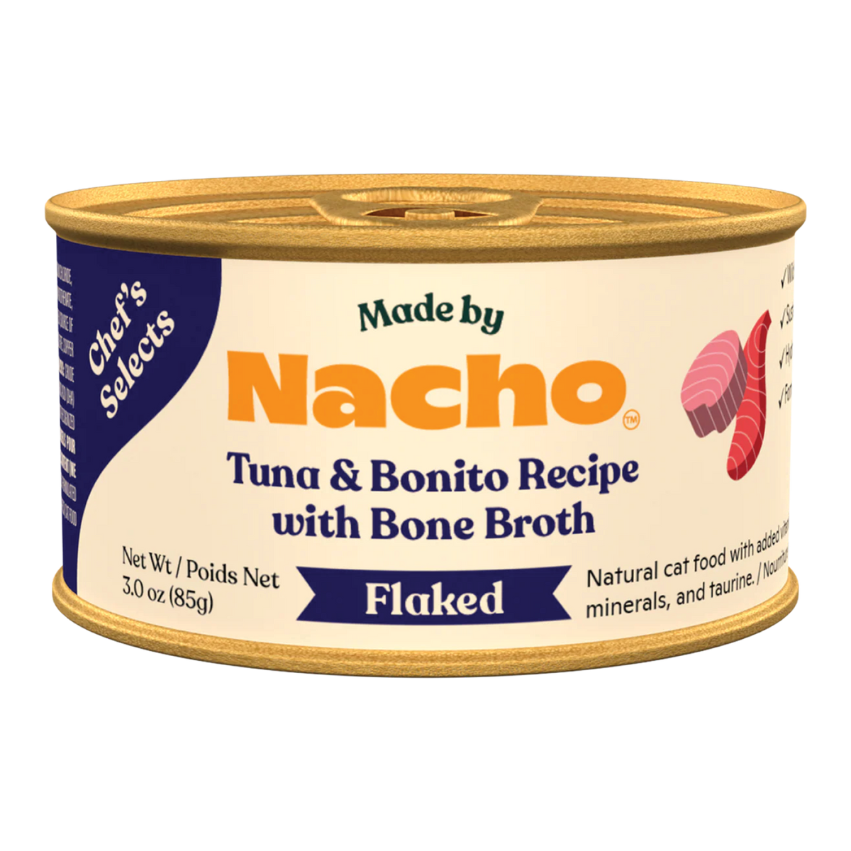 Flaked Tuna and Bonito Wet Cat Food product image 1