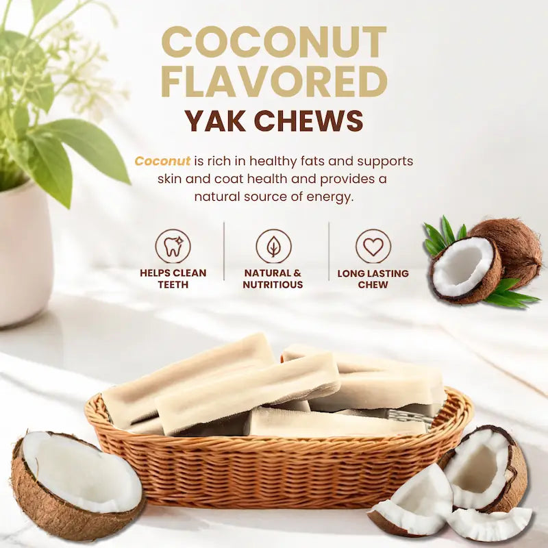 Coconut Yak Cheese Dog Chews product image 5