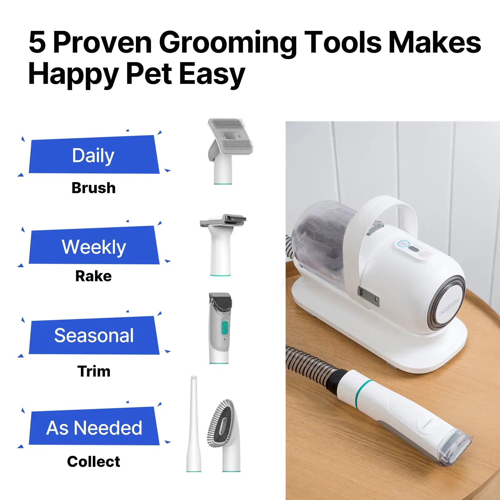 Pet Grooming Vacuum Kit product image 4