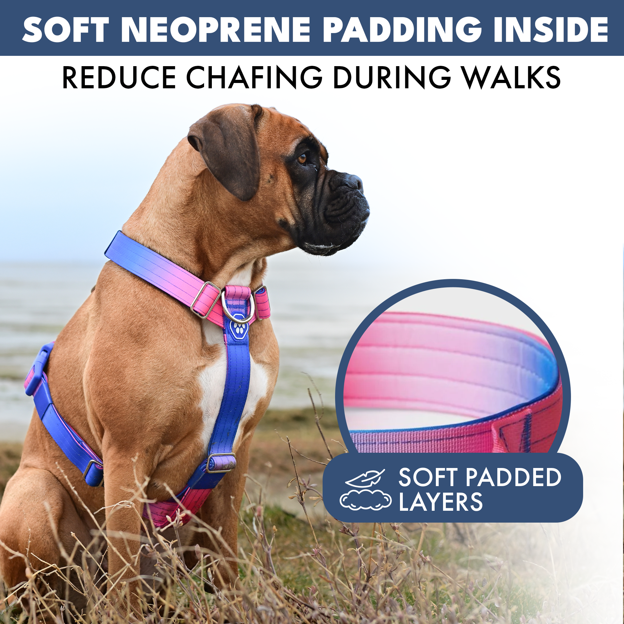 No-Pull Dog Harness Walking Set product image 40