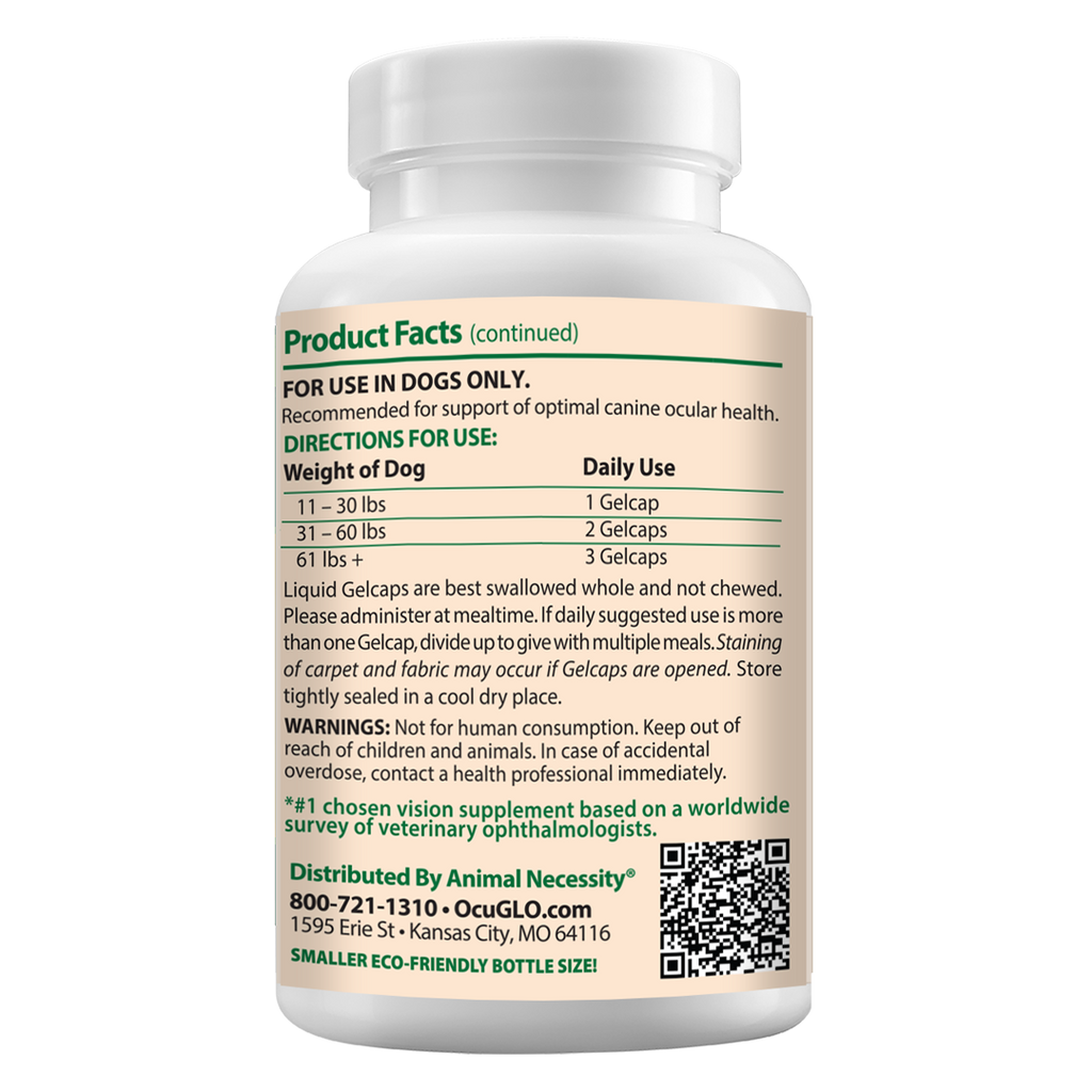 Canine Vision Support Gelcap Supplement product image 3