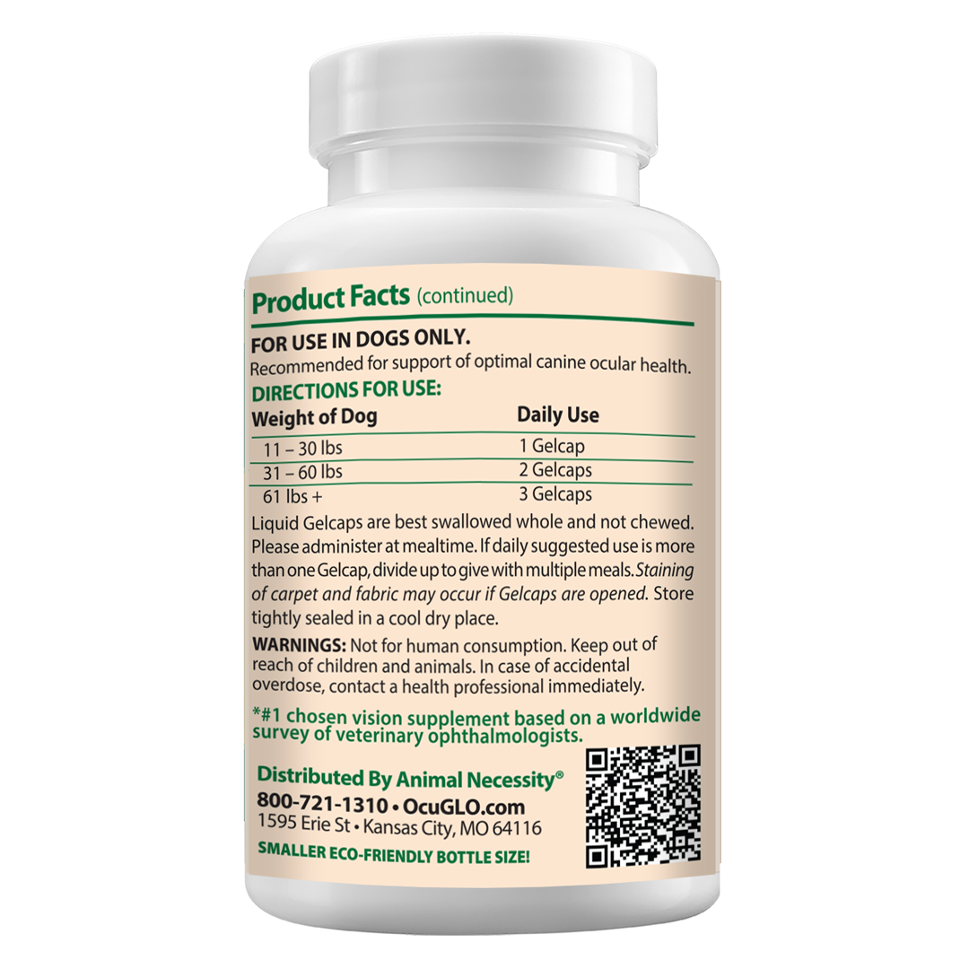 Canine Vision Support Gelcap Supplement product image 3