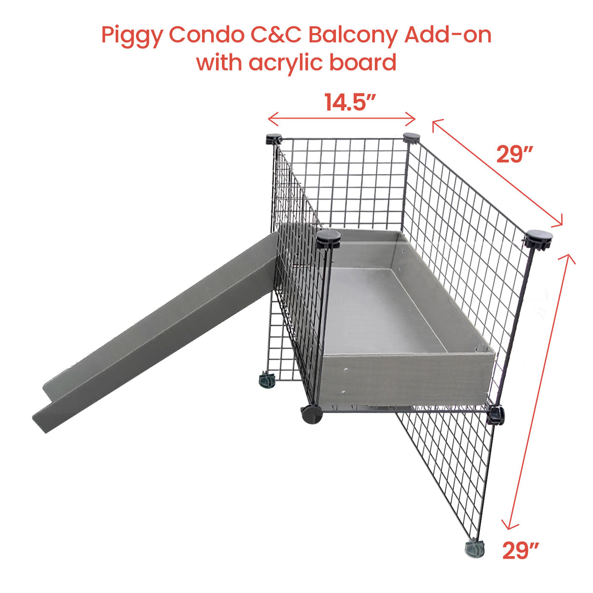 Guinea Pig Cage Balcony product image 1