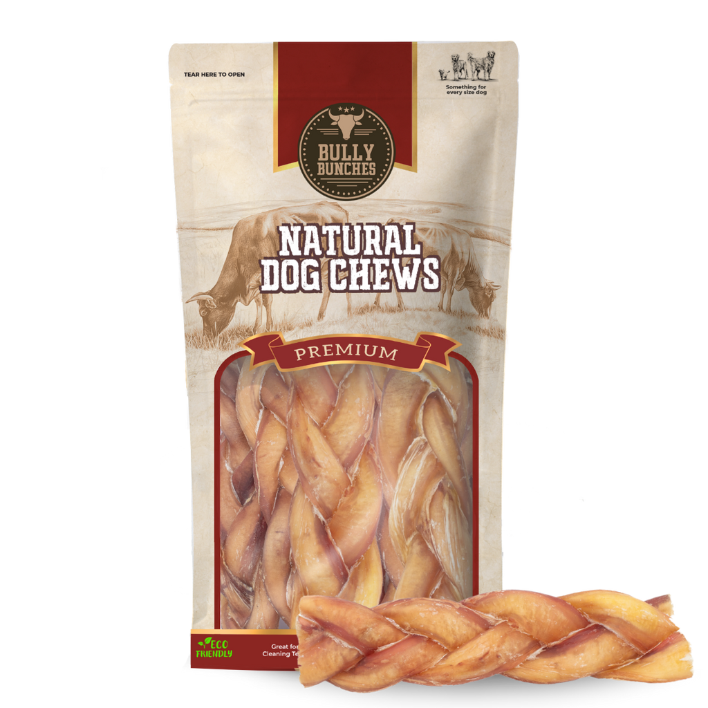 6 Inch Jumbo Braided Bully Stick