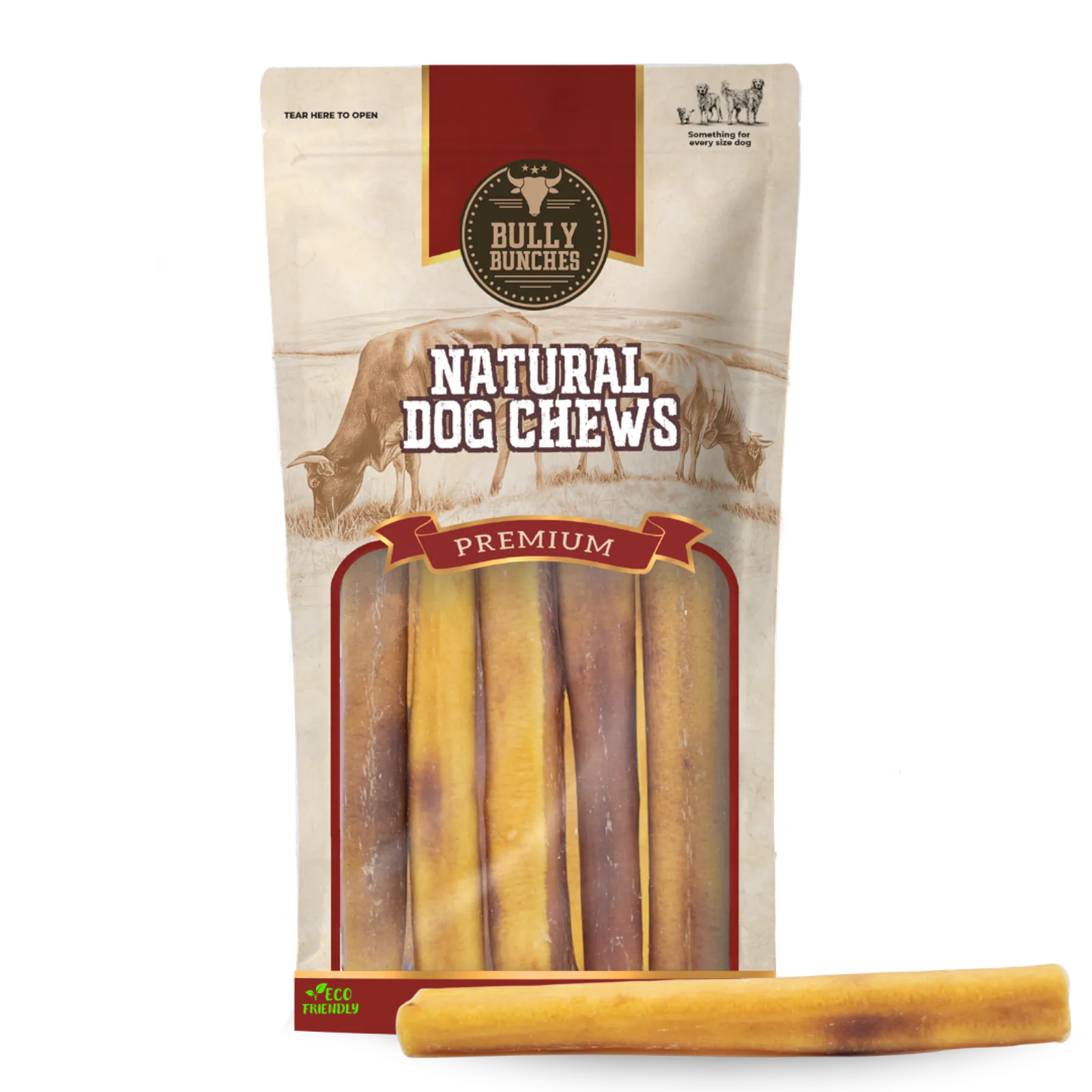 6 Inch Thick Bully Stick product image 1
