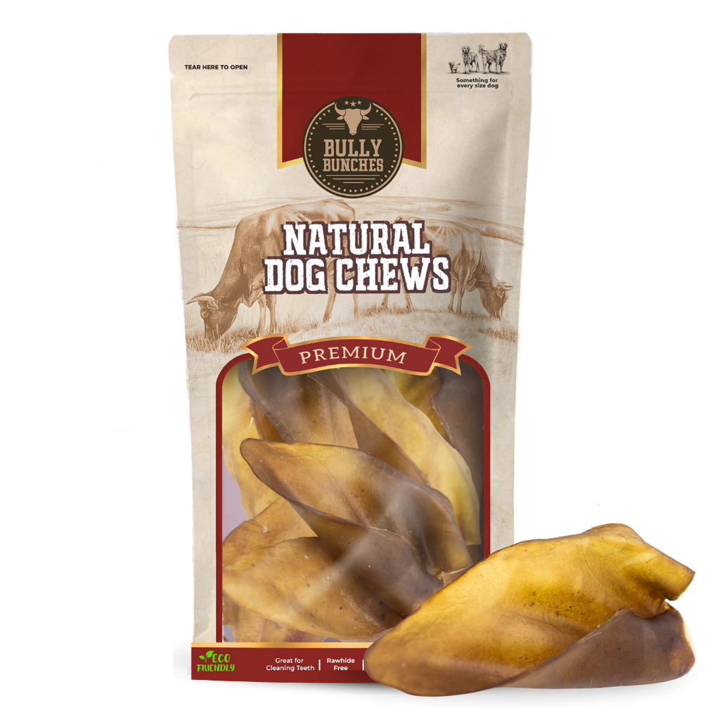 Natural Cow Ear Dog Chews 1 Ear