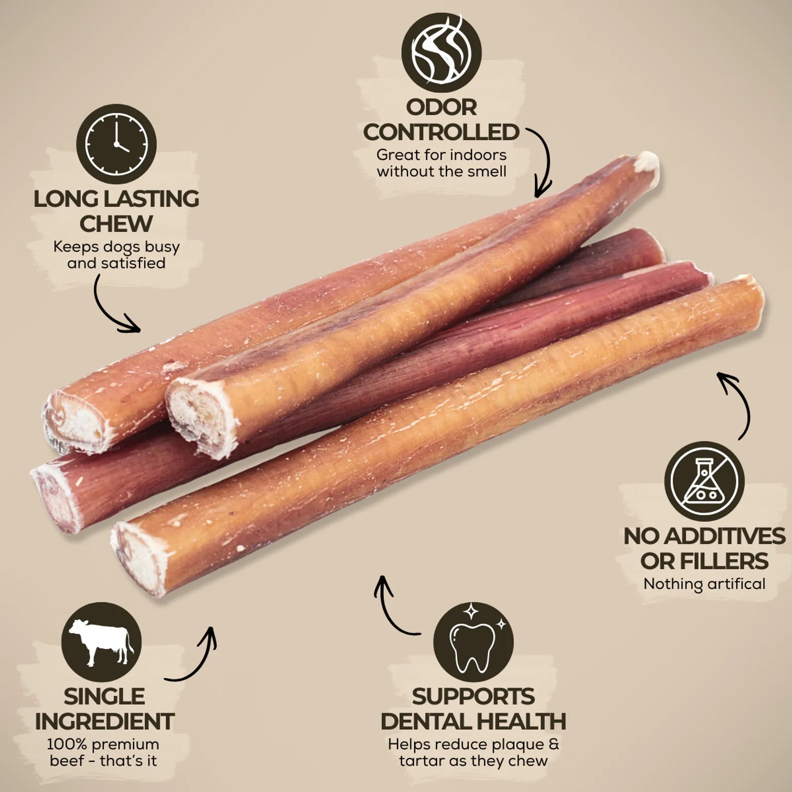 6 Inch Standard Bully Stick product image 3