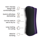 De-Shedding Dog Grooming Brush product image 2