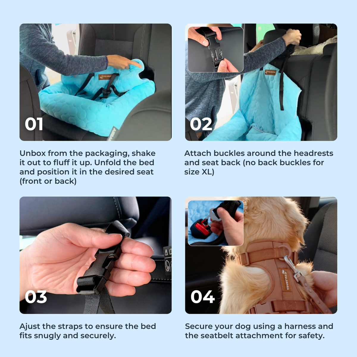 Cooling Car Pet Bed product image 33