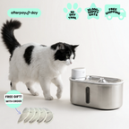 Rechargeable Stainless Steel Pet Water Fountain product image 1