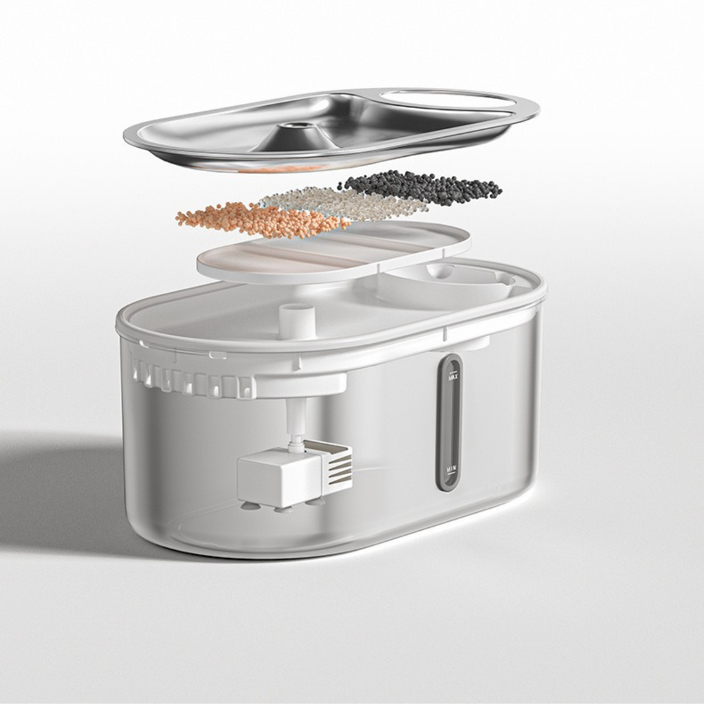 Rechargeable Stainless Steel Pet Water Fountain product image 7