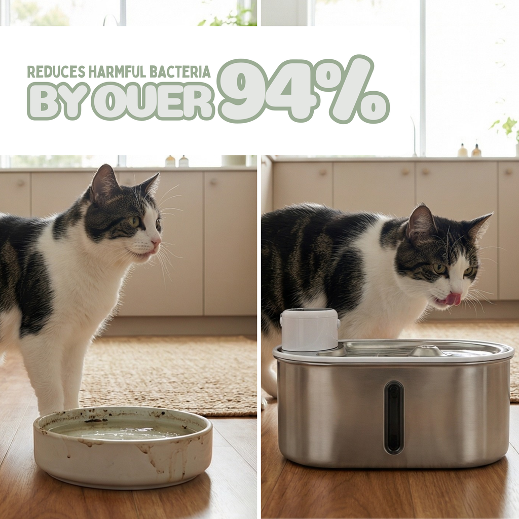 Rechargeable Stainless Steel Pet Water Fountain product image 9