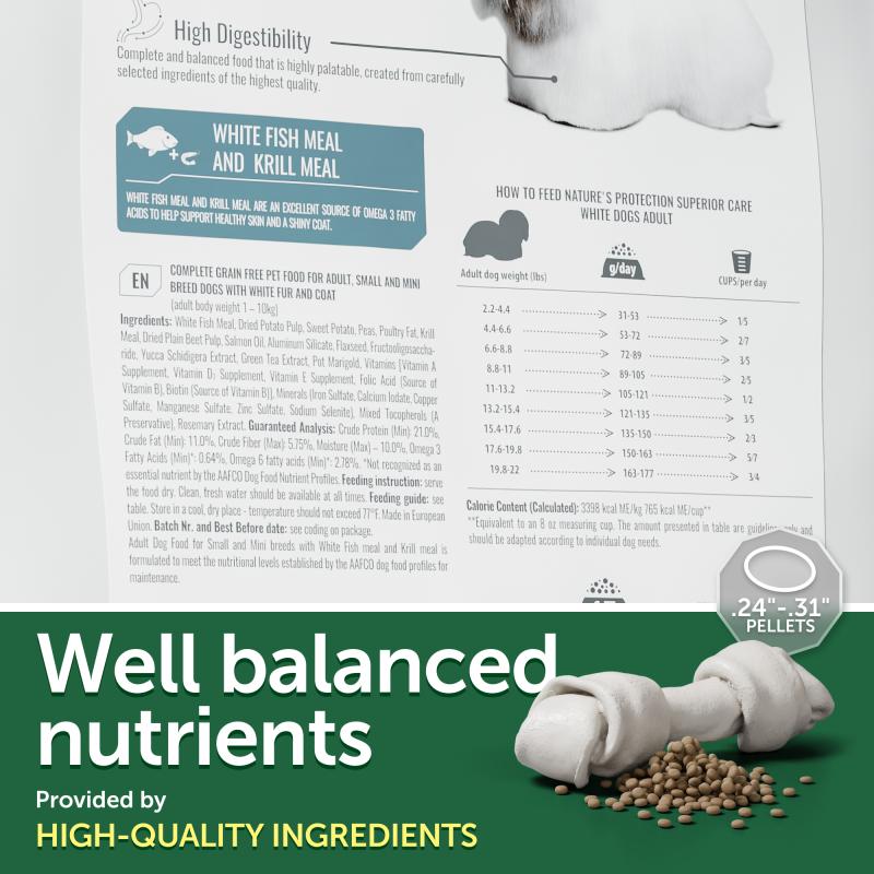 White Fish Dry Dog Food for Small Breeds product image 13