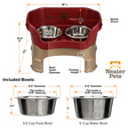 Elevated Spill-Containment Pet Feeder product image 92