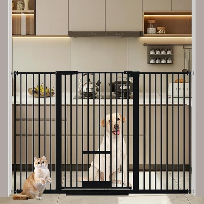 Dog Gate with Cat Door product image 2