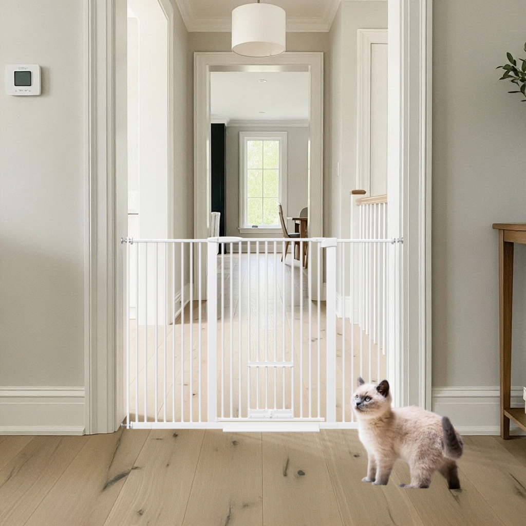 Dog Gate with Cat Door product image 13