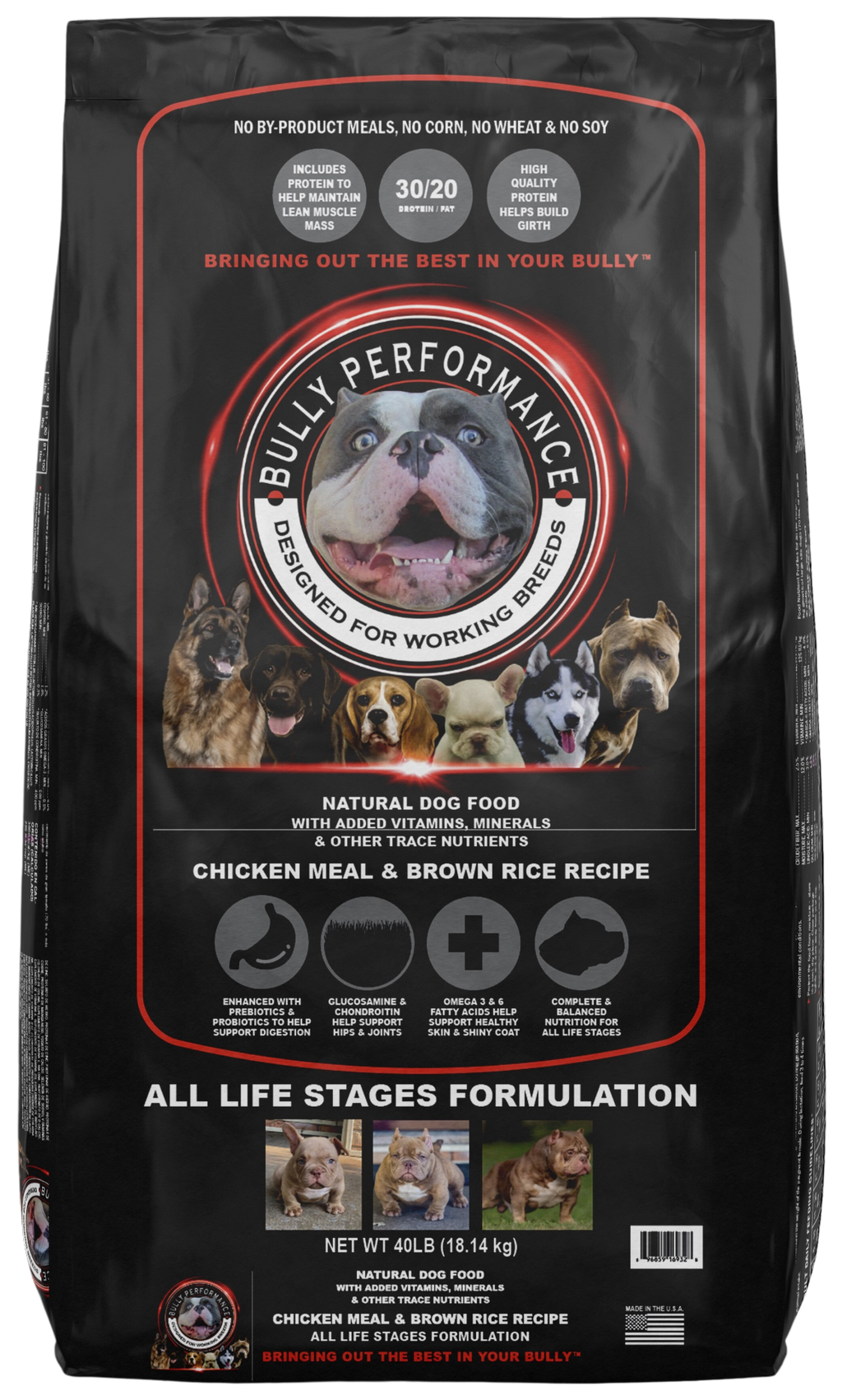 High-Protein All-Life-Stages Dry Dog Food product image 1