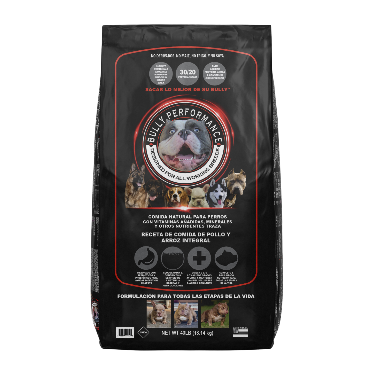 High-Protein All-Life-Stages Dry Dog Food product image 8