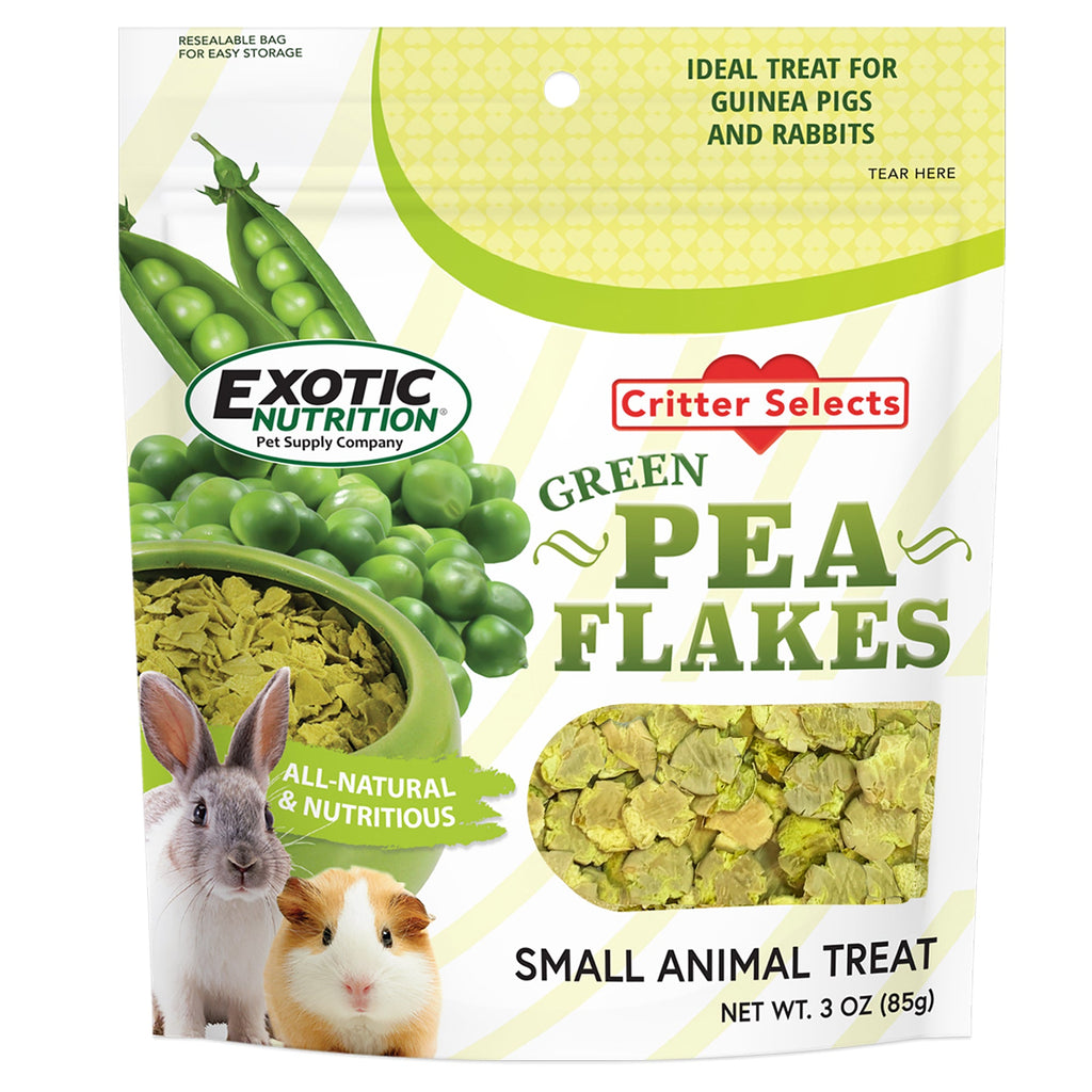 Green Pea Flake Small Pet Treats product image 1