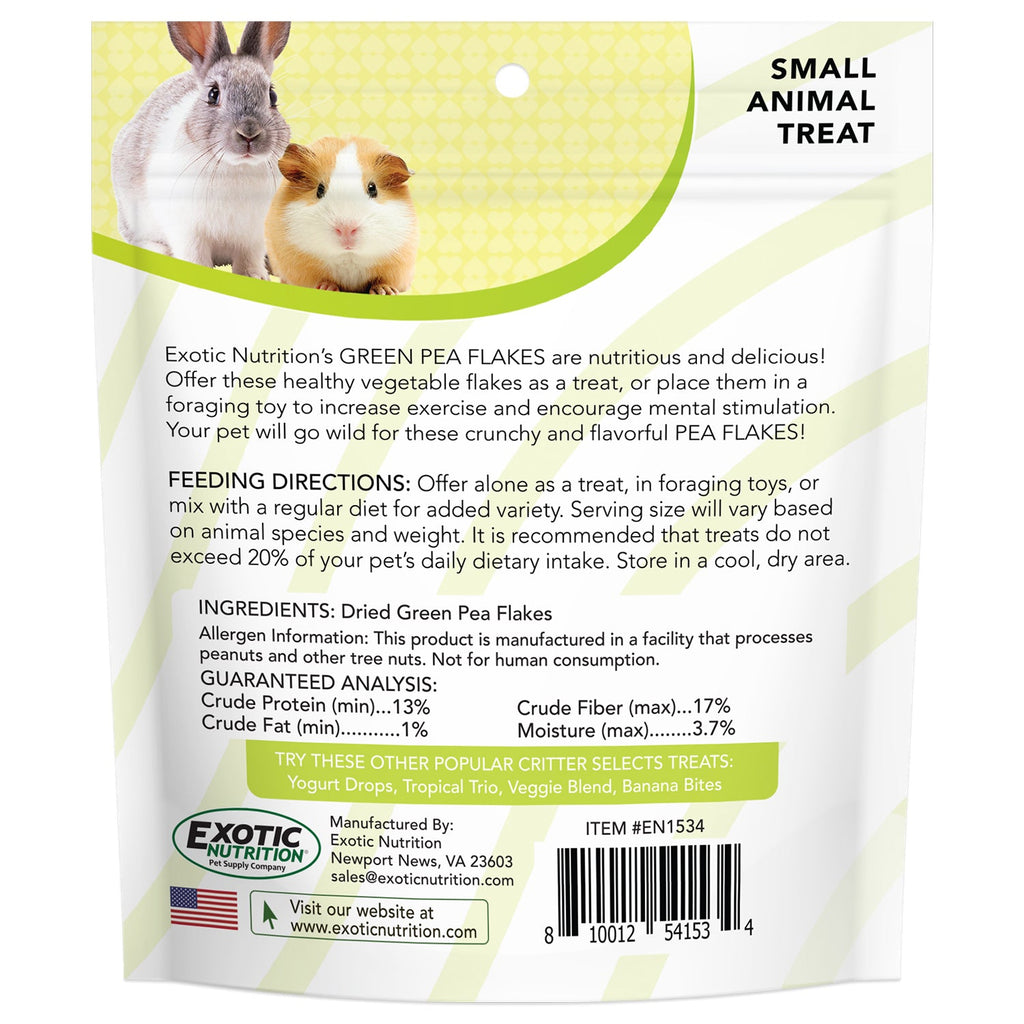 Green Pea Flake Small Pet Treats product image 14