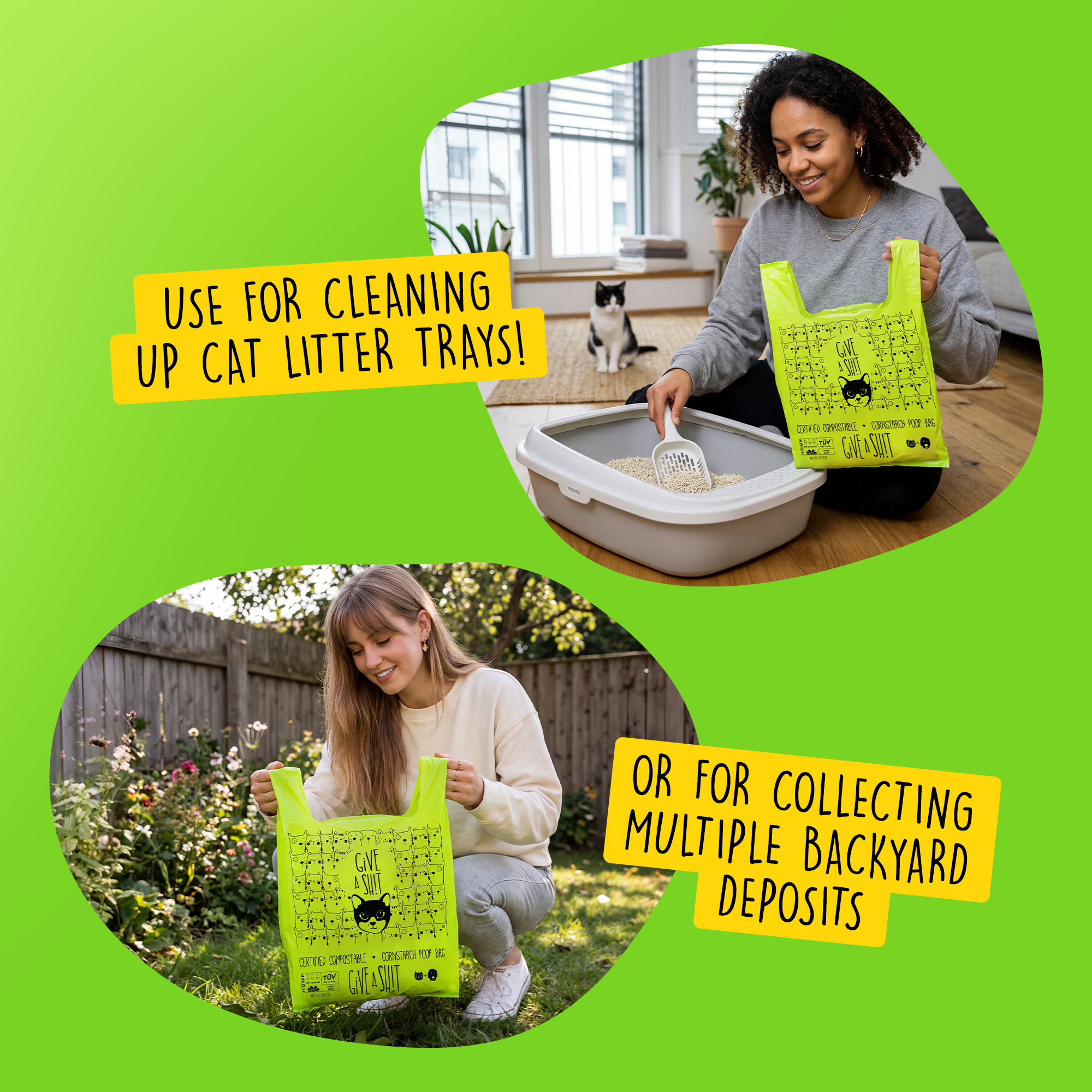 Extra-Large Handled Cat Litter Cleanup Bags product image 4