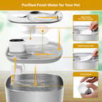 Wireless Cat Water Fountain Replacement Filters product image 10
