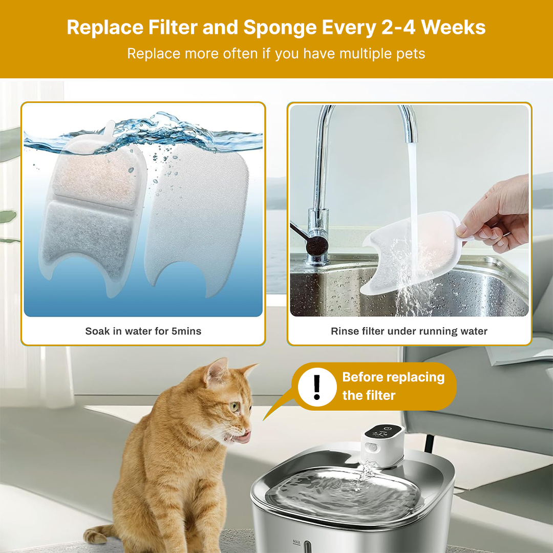 Wireless Cat Water Fountain Replacement Filters product image 11