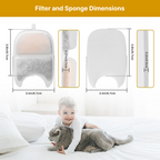 Wireless Cat Water Fountain Replacement Filters product image 12