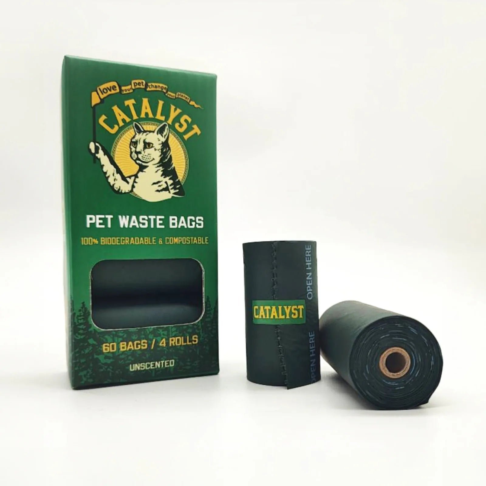Catalyst Biodegradable Pet Waste Bags Regular / 60 bags variant