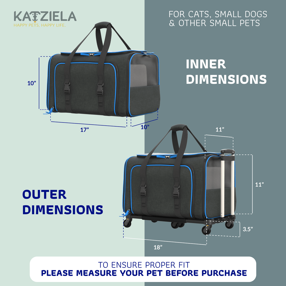 Wheeled Pet Carrier product image 8