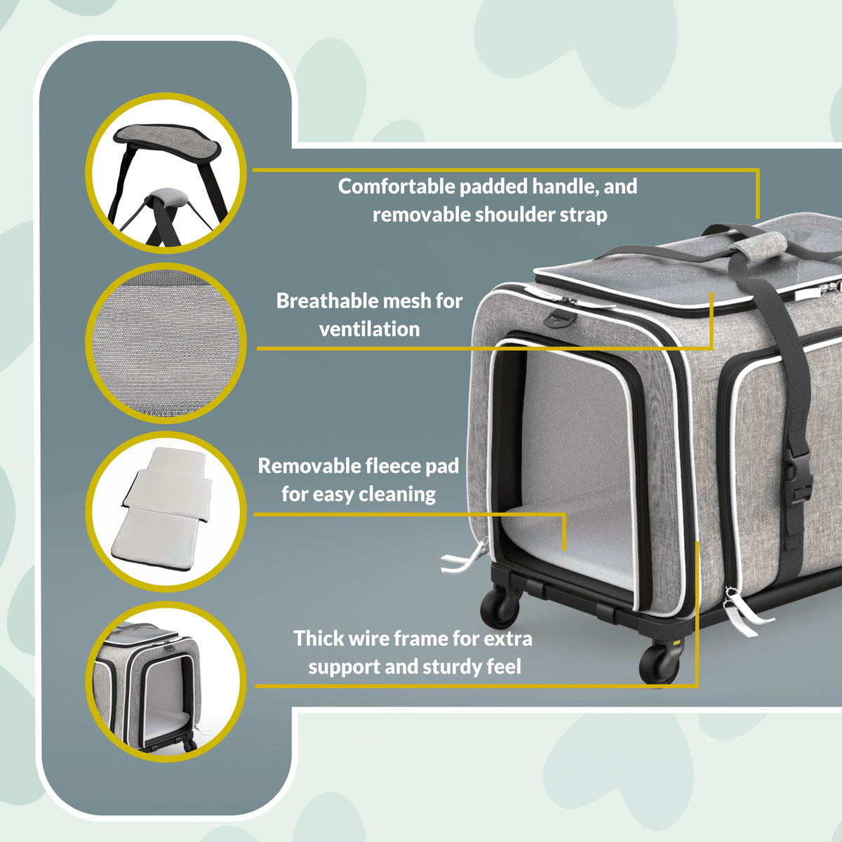 Wheeled Pet Carrier product image 25