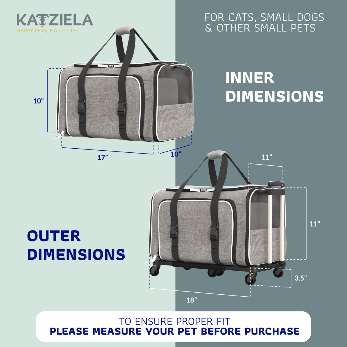 Wheeled Pet Carrier product image 26
