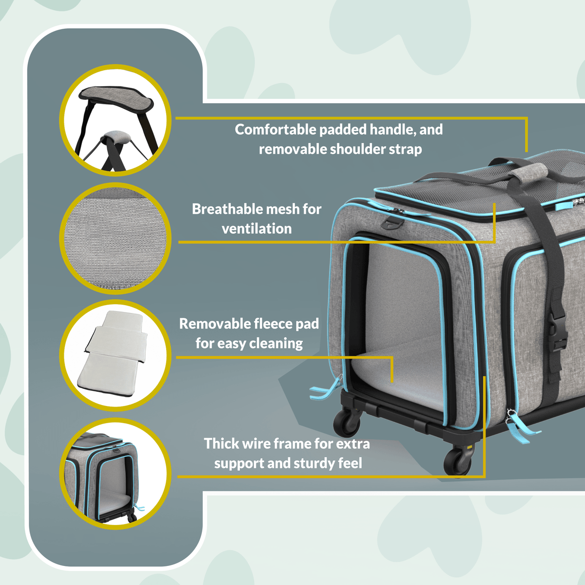 Wheeled Pet Carrier product image 37