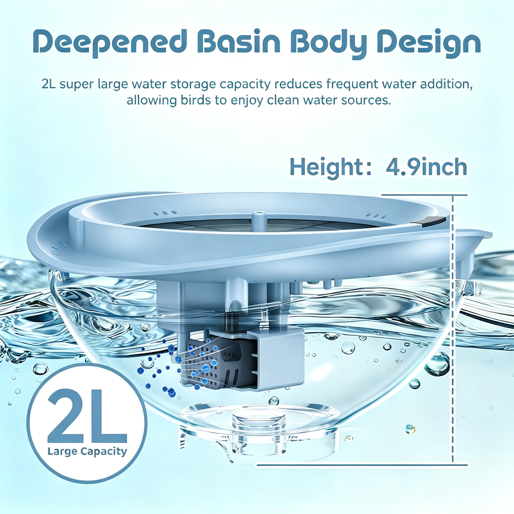 Solar Bird Bath Fountain product image 3