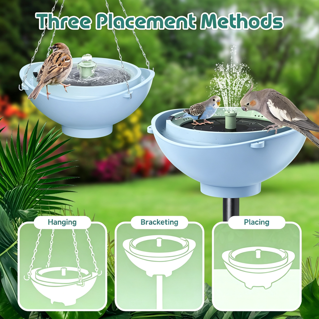 Solar Bird Bath Fountain product image 9