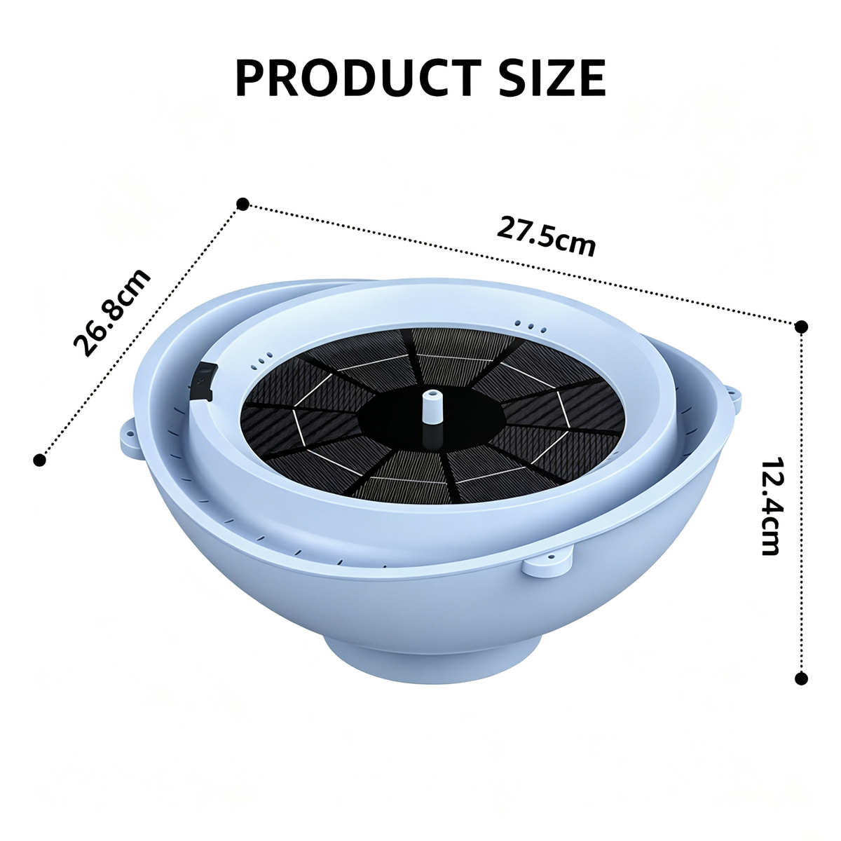 Solar Bird Bath Fountain product image 10