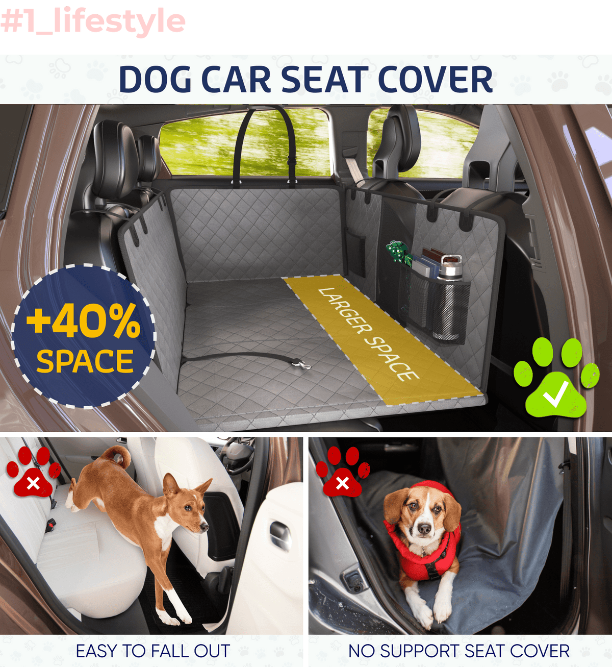 Dog Car Seat Cover product image 4