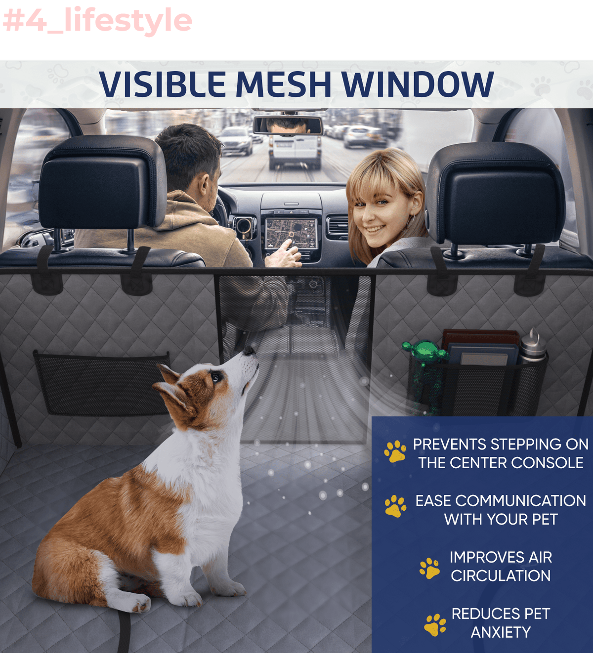 Dog Car Seat Cover product image 5